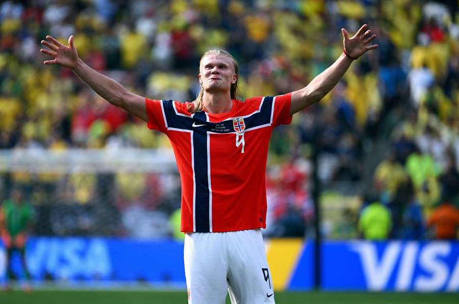 Haaland stole the show against Brazil Haaland stole the show against Brazil