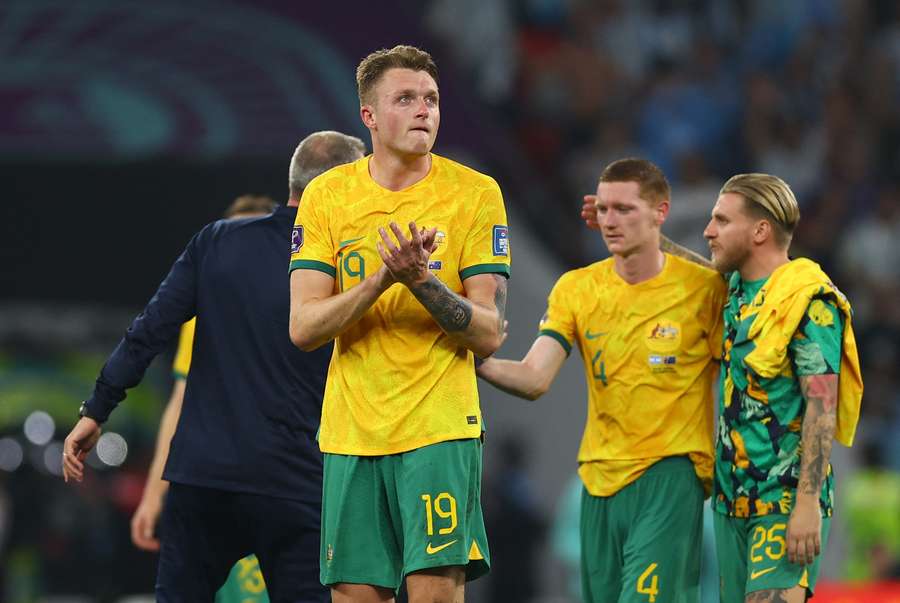 Australia had reached the Round of 16 for the first time since 2006