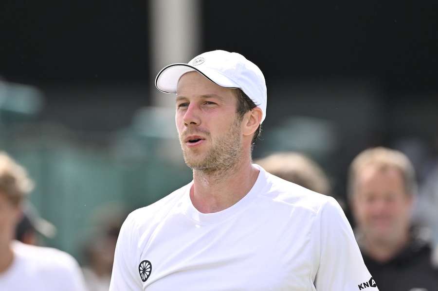 Van de Zandschulp op Wimbledon