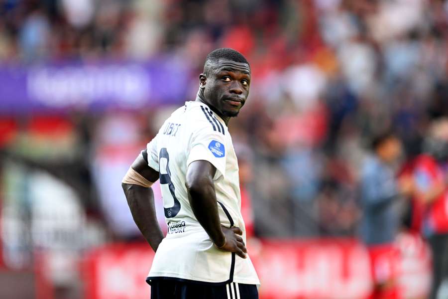 Brian Brobbey tijdens FC Twente-Ajax