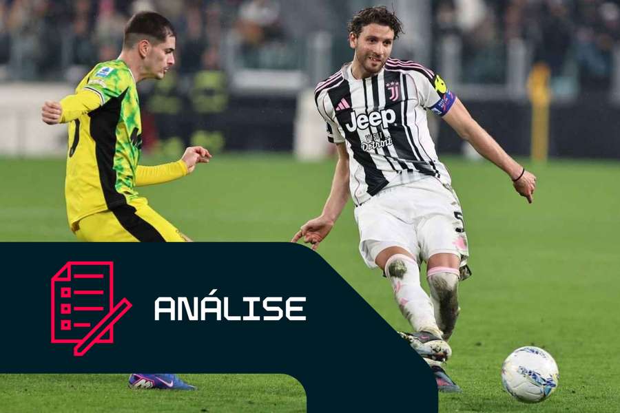 Manuel Locatelli durante o jogo contra o Sassuolo