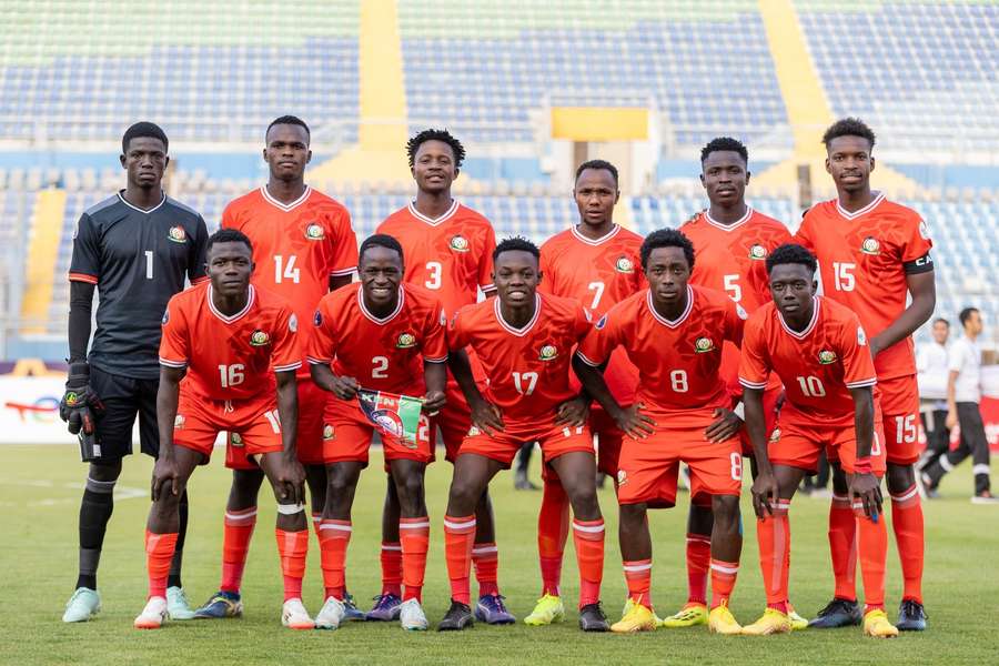 Kenya's U20 team