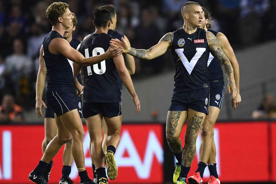 The 'Big V' was last worn more than five years ago in a Victorian bushfire relief charity match.