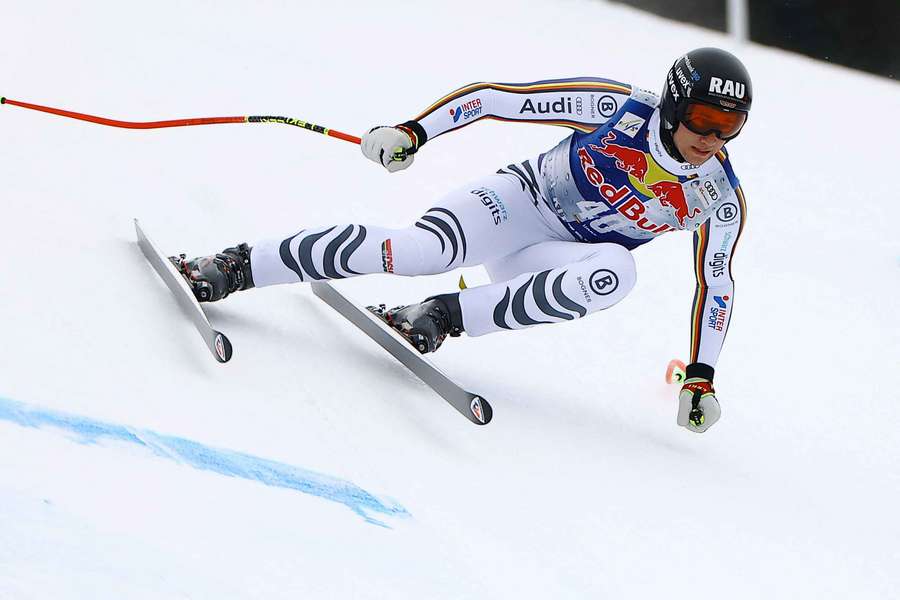 Luis Vogt in Kitzbühel. Luis Vogt in Kitzbühel.