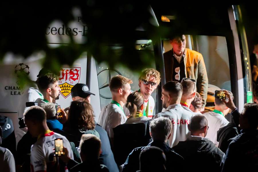 Partystimmung beim VfB