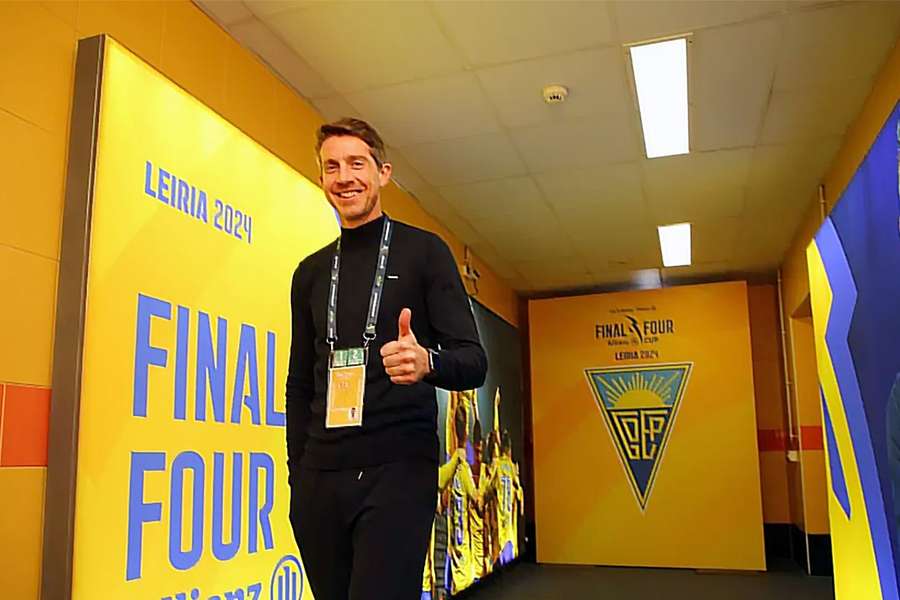 Vasco Seabra na história presença do Estoril na final four da Taça da Liga