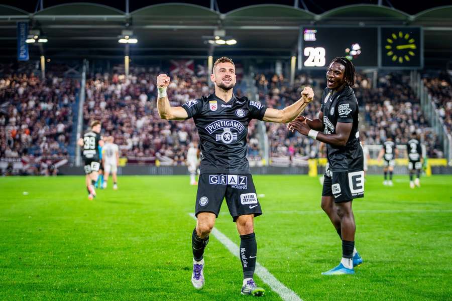 Sturm Graz perto de seguir em frente na eliminatória Sturm Graz perto de seguir em frente na eliminatória