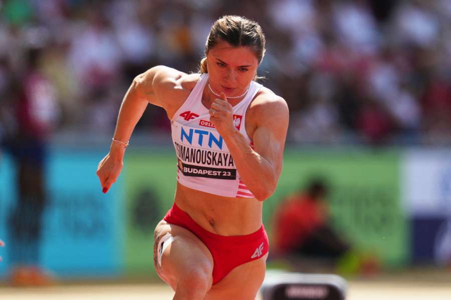 Krystsina Tsimanouskaya now represents Poland in athletics