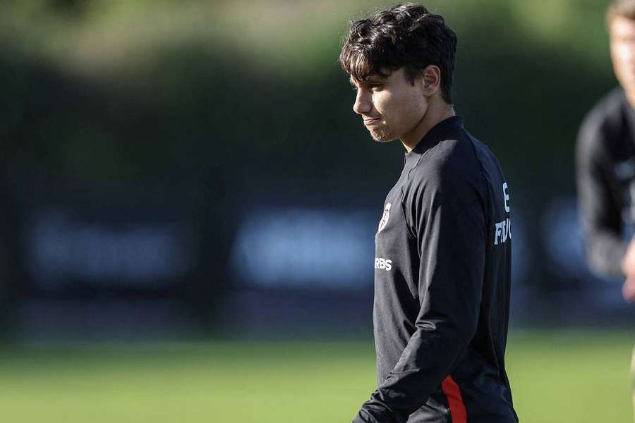 Capuozzo est de retour à l'entraînement à Toulouse avant la Champions Cup. 