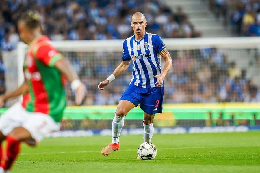 Pepe voltou ao trabalho no FC Porto