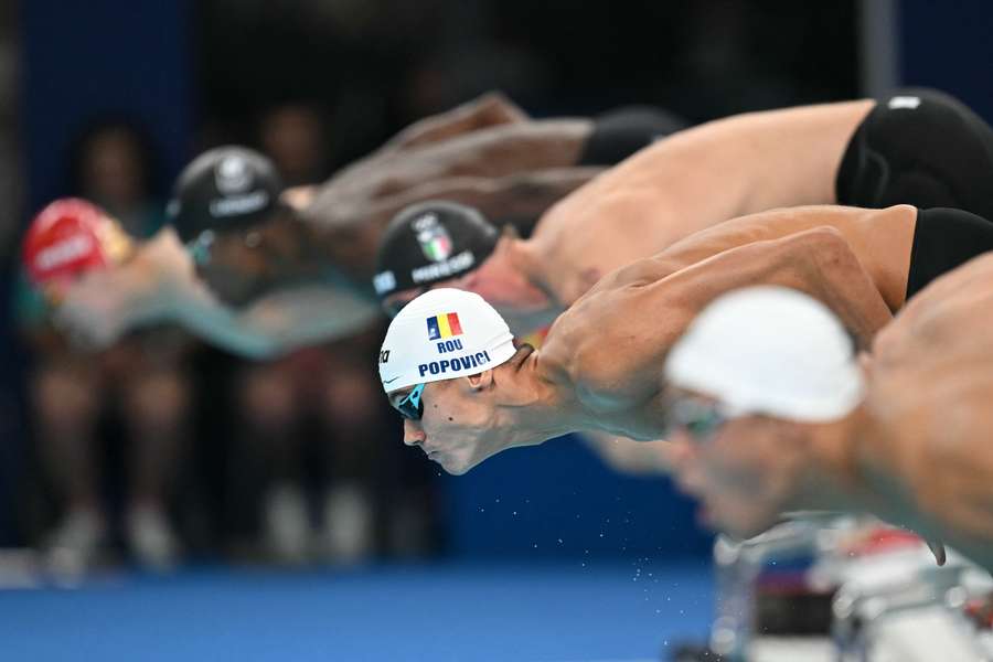 David Popovici, medaliat cu bronz la 50 m liber la Europenele Under-23 din Slovacia