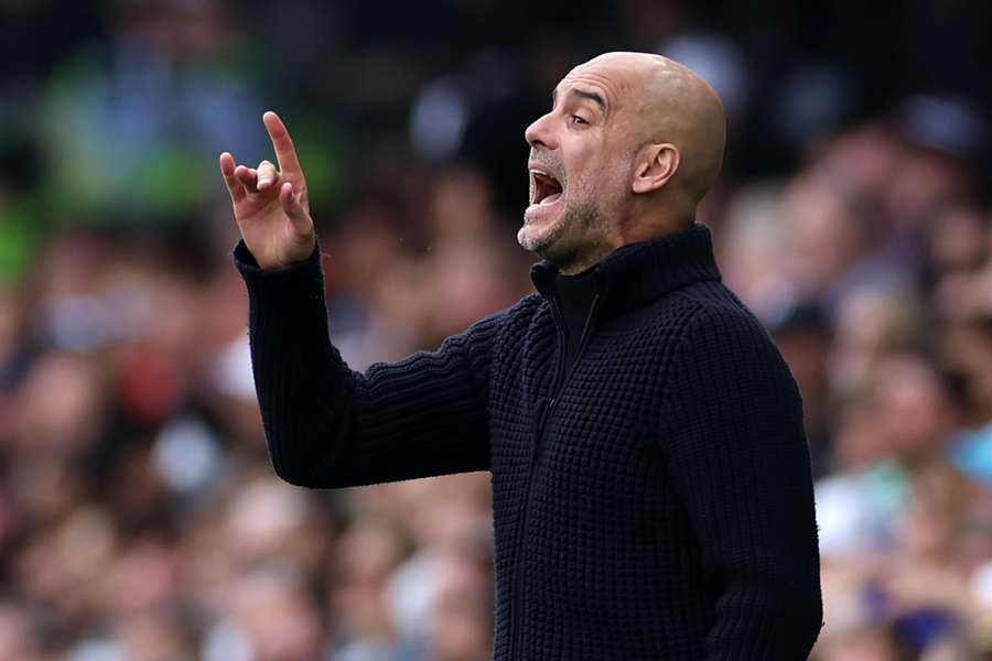 Pep Guardiola er imponeret over sin norske målmaskine.