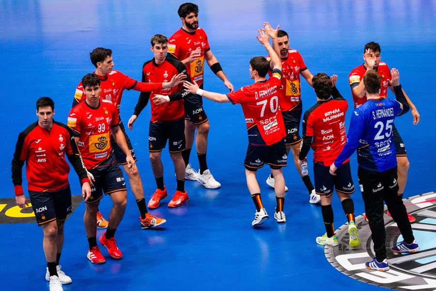 España, de más a menos contra Portugal.