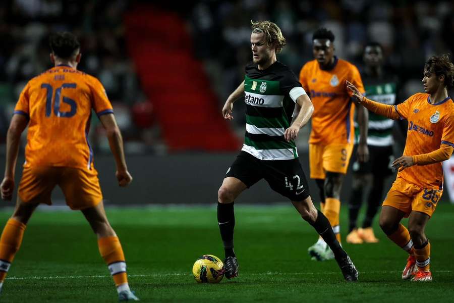 Hjulmand na partida frente ao FC Porto