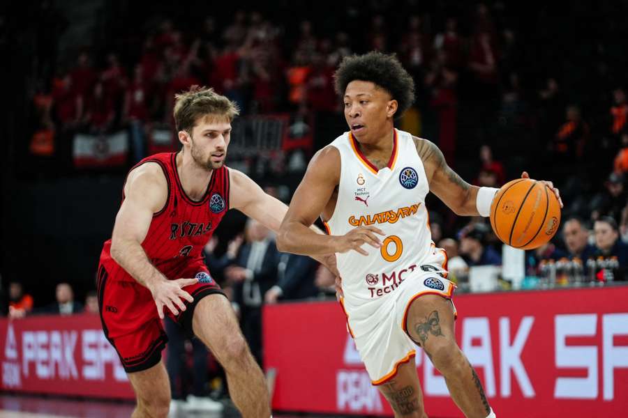 Boogie Ellis, en un partido con el Galatasaray Boogie Ellis, en un partido con el Galatasaray