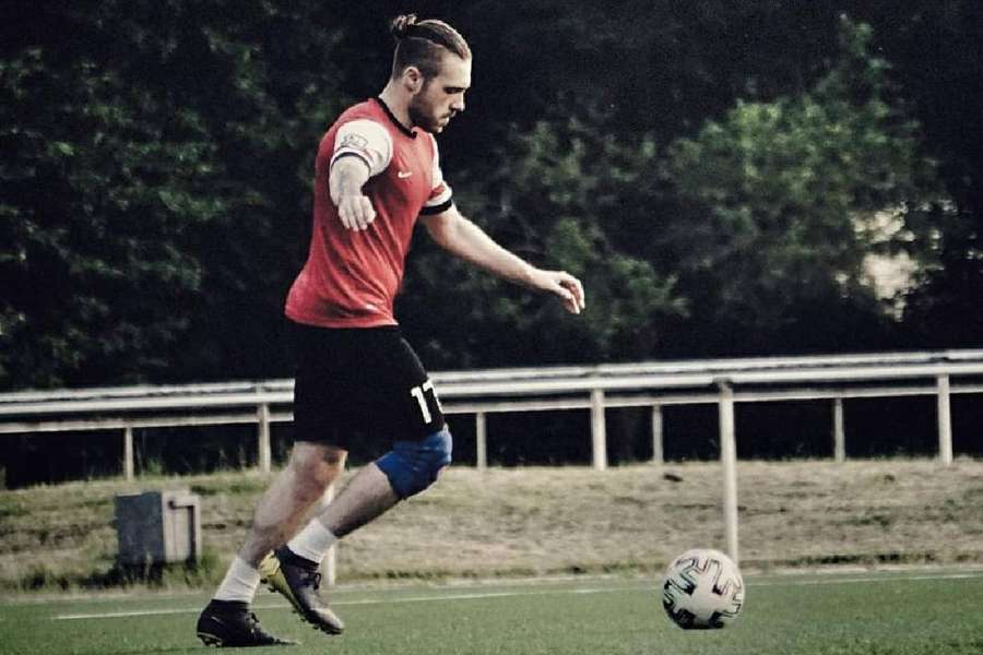Iulian Serbov (23 de ani) evoluează pe postul de atacant la VfL Bad Ems