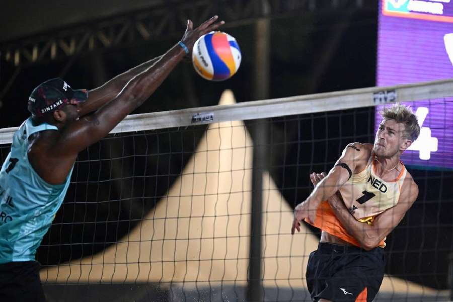 Steven van de Velde, jogador de voleibol de praia dos Países Baixos