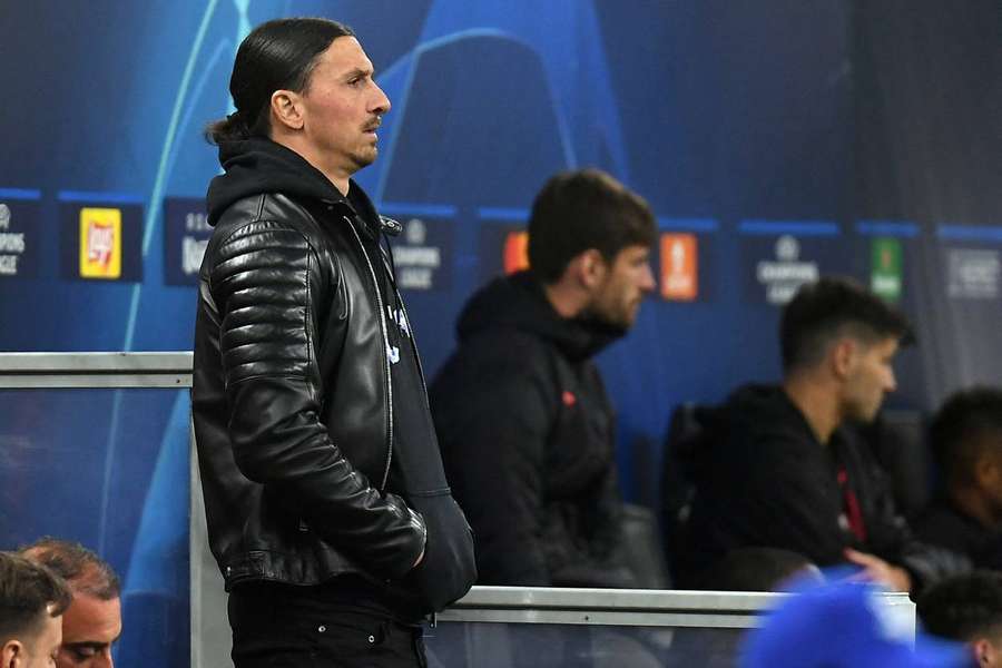 Ibrahimovic has played only four matches in Serie A this season