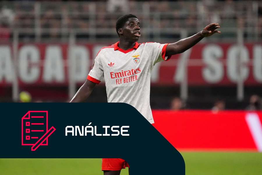 Daniel Banjaqui em destaque no Benfica