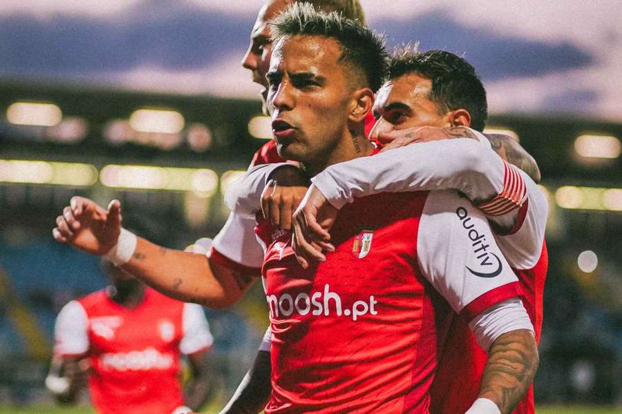 Zalazar, Horta e Racic festejam pelo SC Braga