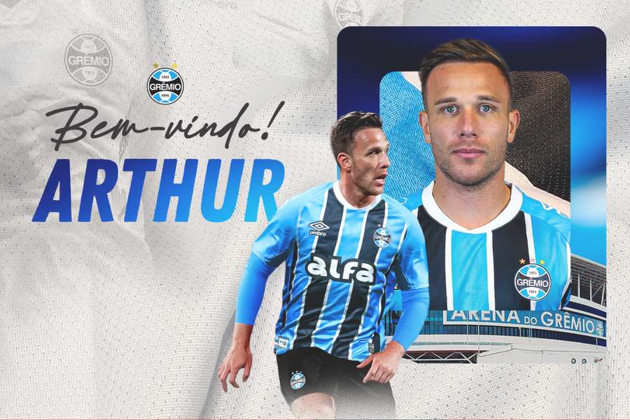O Imortal repatriou o volante Arthur
