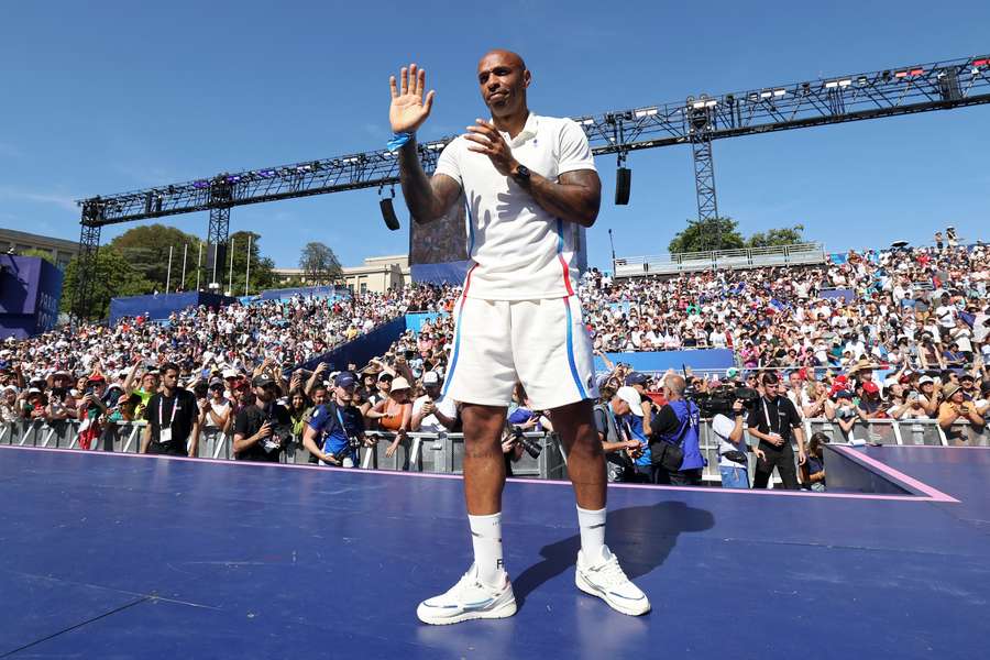 Thierry Henry au Champions Park.