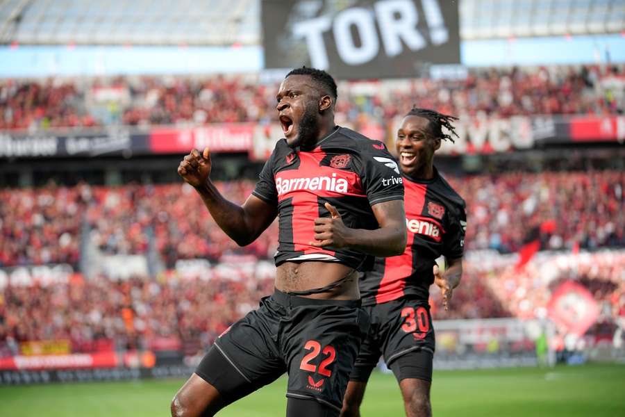 Boniface a devenit rapid liderul atacului lui Leverkusen