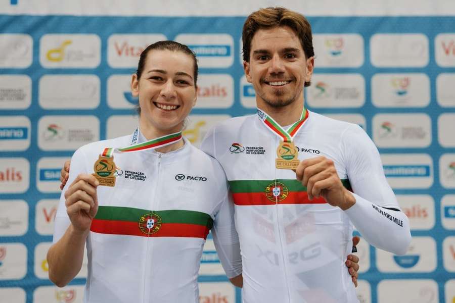 Ciclistas Rui Oliveira e Daniela Campos sagram-se campeões nacionais de omnium