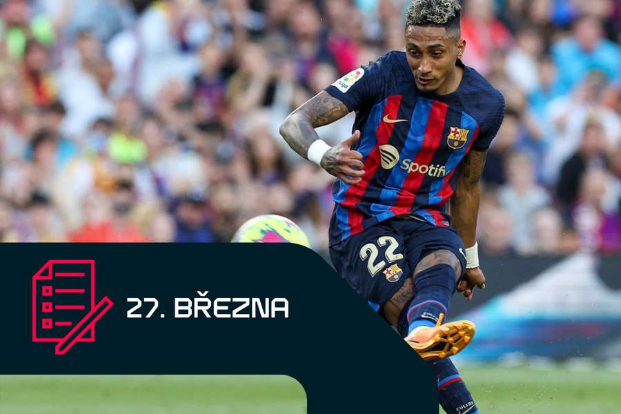 Raphinha je pro Barcelonu klíčovým hráčem.