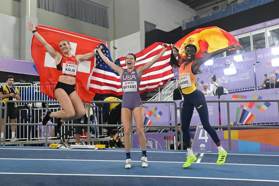 Fátima Diame, bronce en China.