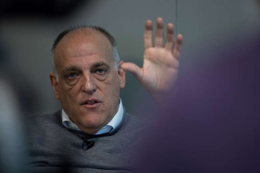 Pour Tebas, Laporta devrait démissionner "s'il n'explique pas bien" l'affaire Negreira