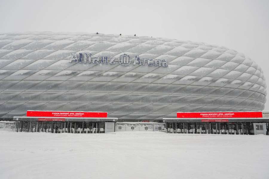 Así estaba este sábado el Allianz Arena