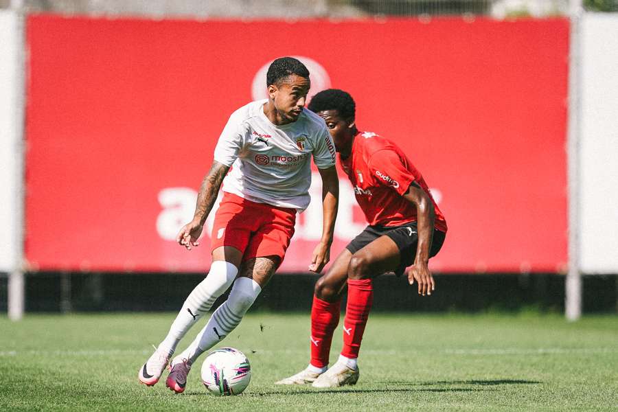 SC Braga venceu equipa B por 4-1, com bis de João Vasconcelos