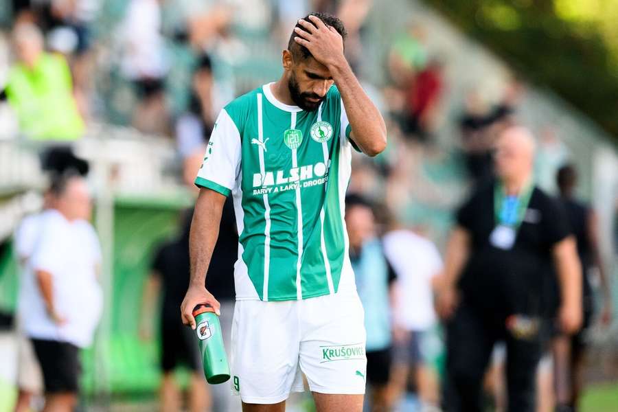 Júsuf Hilál v dresu Bohemians.