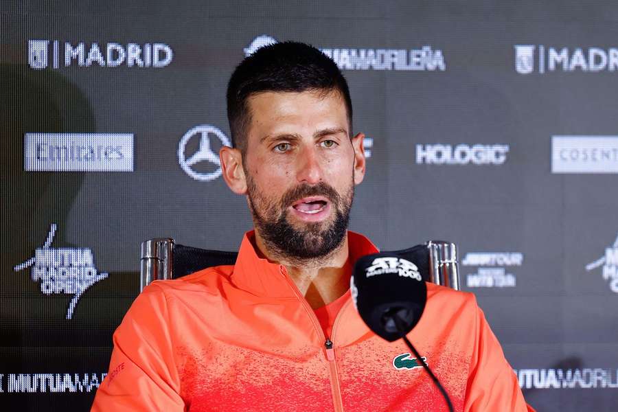 Novak Djokovic, tenista serbio