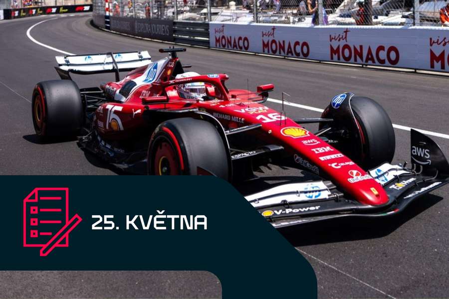 Charles Leclerc doma v Monaku.