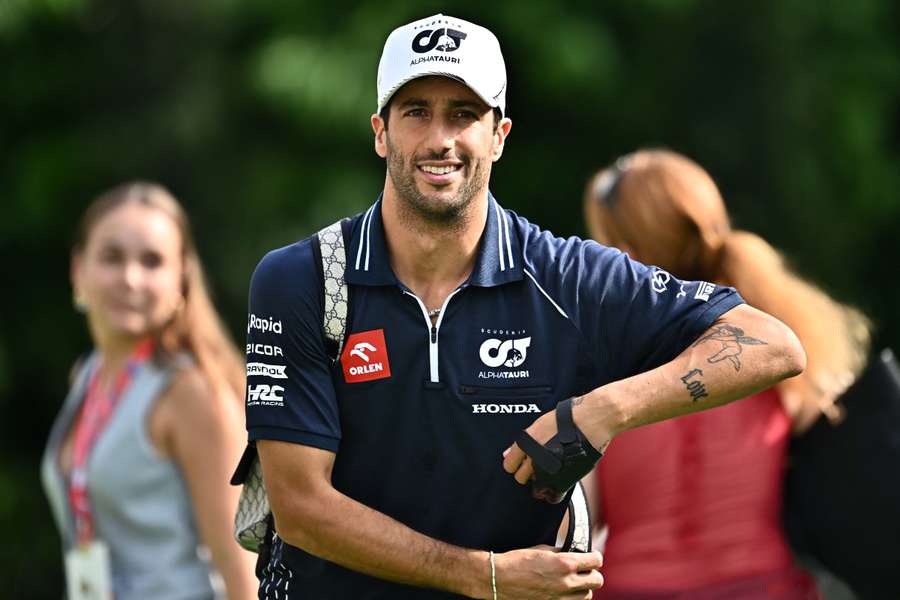 Daniel Ricciardo lors du Grand Prix de Singapour.