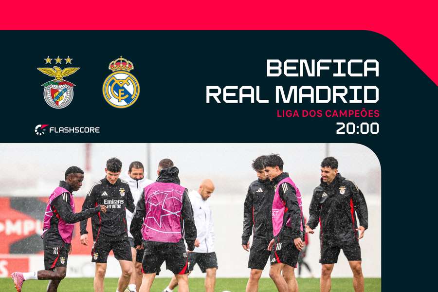 Benfica recebe Real Madrid