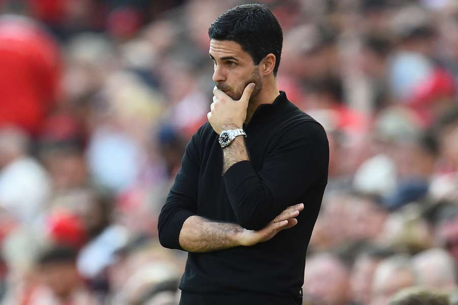 Arteta, entrenador del Arsenal