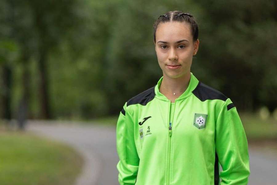 Ana Marinho, do Clube Desportivo de São Salvador do Campo