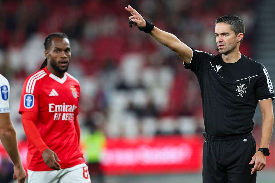 Hélder Malheiro num jogo do Benfica