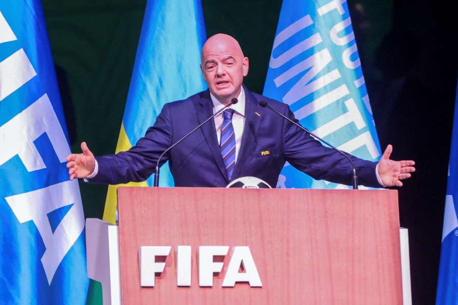 FIFA President Infantiono has been speaking ahead of the Women's World Cup