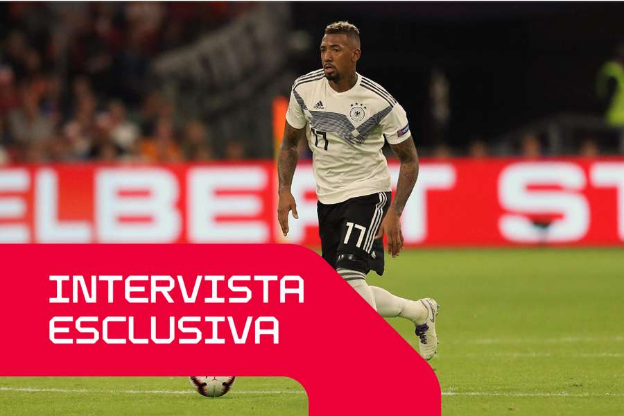 Jerome Boateng con la maglia della Germania