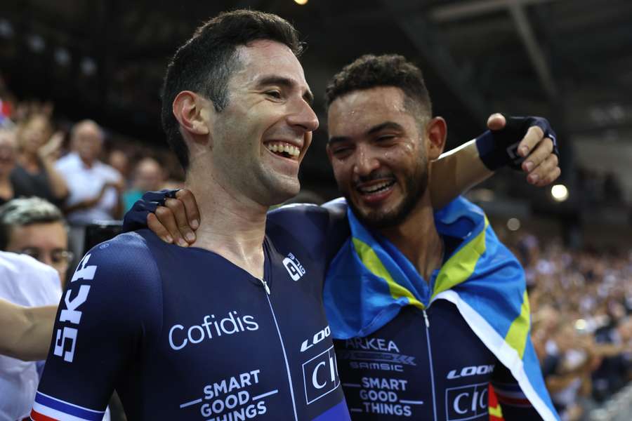 Mondiaux sur piste : Benjamin Thomas et Donavan Grondin en or sur le Madison