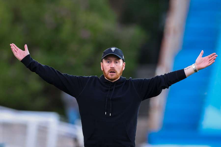 Ian Cathro, treinador do Estoril