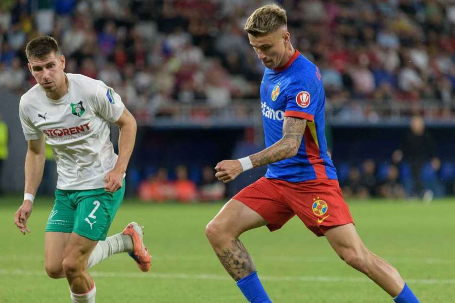 FCSB a cedat în fața letonilor de la FK Auda, scor 2-3, în Ghencea, în primul meci din turul 2 preliminar UEFA Conference League FCSB a cedat în fața letonilor de la FK Auda, scor 2-3, în Ghencea, în primul meci din turul 2 preliminar UEFA Conference League
