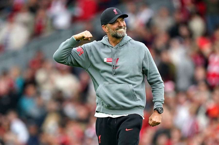 Klopp, celebrând a șasea victorie consecutivă