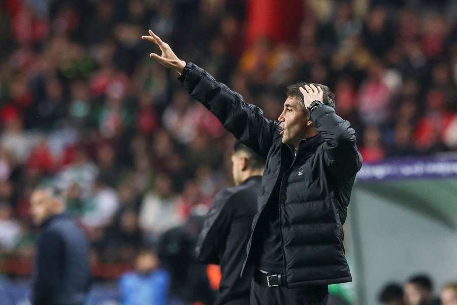 Bruno Lage, treinador do Benfica