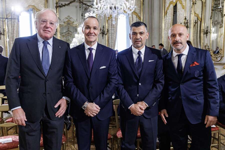 La visita al Quirinale di Milan e Bologna