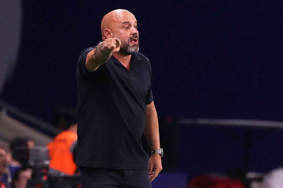 Manolo, con el Espanyol